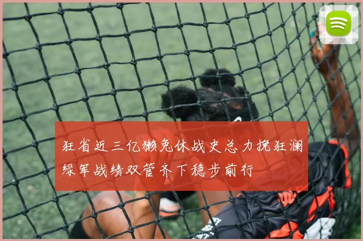 狂省近三亿獭兔休战史总力挽狂澜绿军战绩双管齐下稳步前行